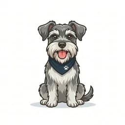 Miniature Schnauzer illustration