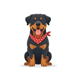 Rottweiler illustration