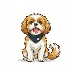 Shih Tzu illustration