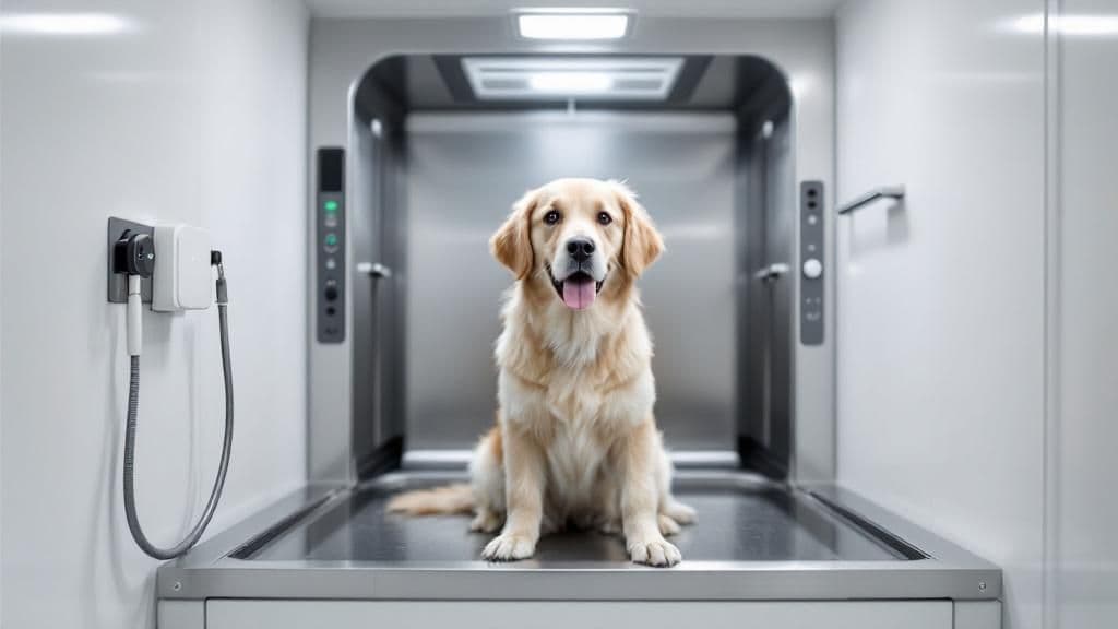 Stress-Free Robotic Dog Washers Unveiled