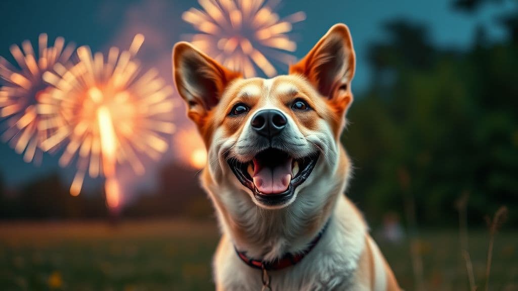 Calm Your Dog During Fireworks Effectively